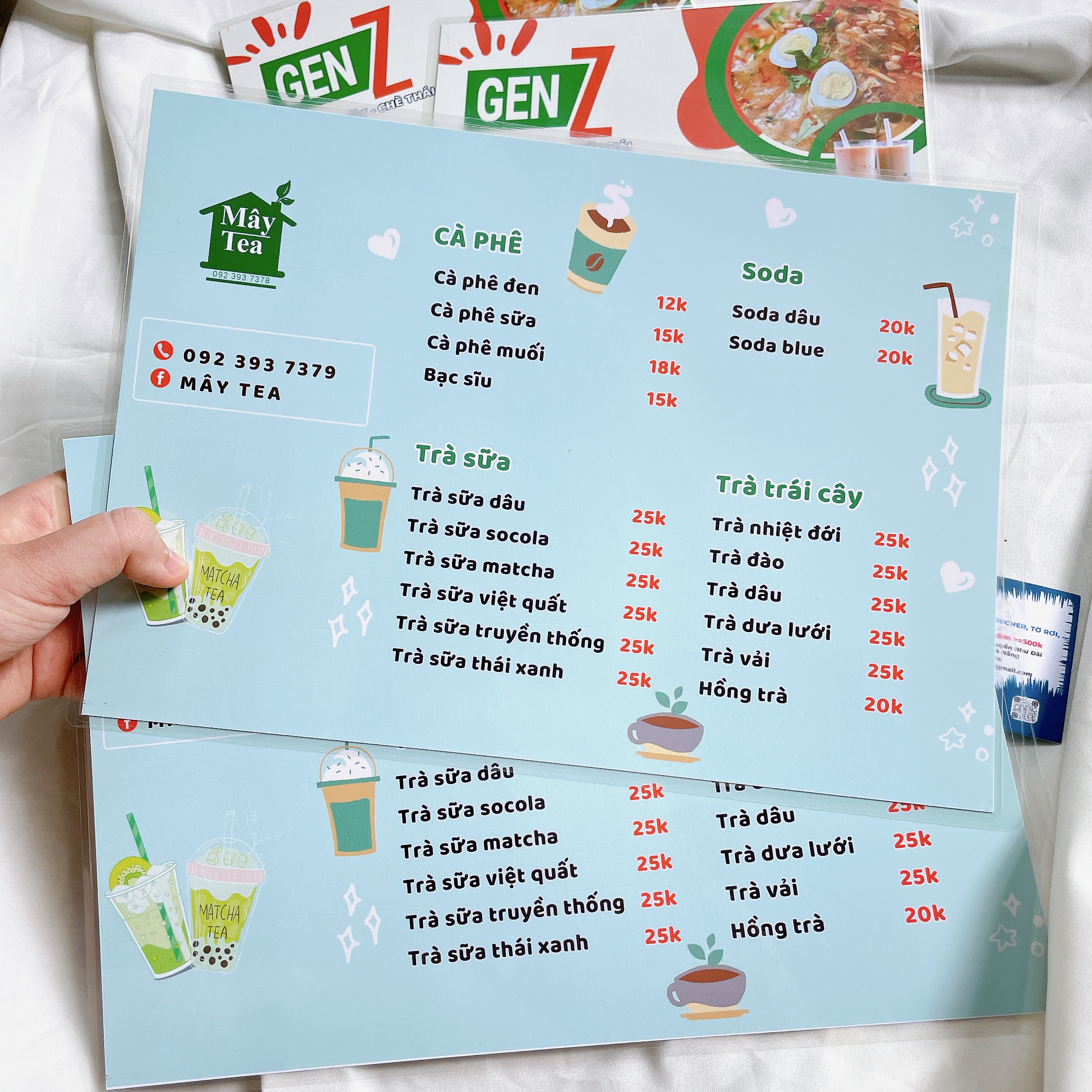 Dịch Vụ In  menu, bảng giá bồi fomex  Giá Rẻ tại In Ấn BOVA